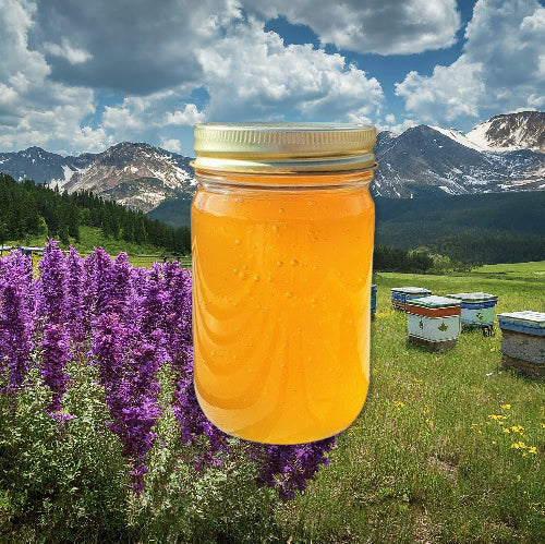 100% Raw Wild Sage Honey